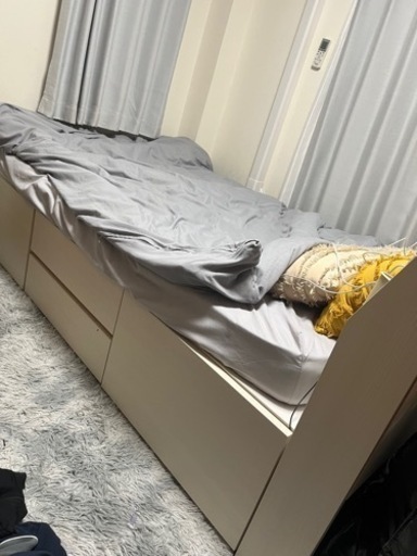 ニトリ セミダブルベッドフレーム&マットレス