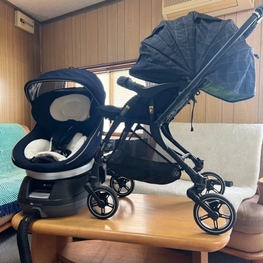 〈取引終了〉チャイルドシートとベビーカーセット