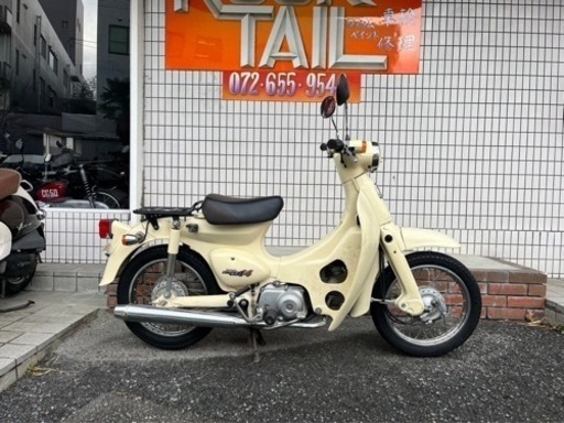 ★早い者勝ち！88000円リトルカブ　セル付き　4速　キャブ車　C50 セル1 実働車　ホンダ　カブ　ベージュ