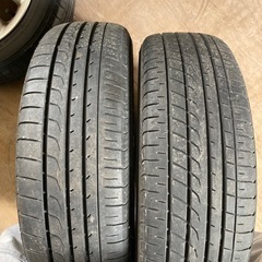 ラパン　純正ホイール　タイヤ　4本セットの画像