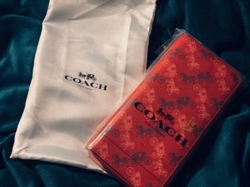 ☆直接取引も可☆ COACH 財布 新品未使用 ホース アンド キャリッジ コーテッドキャンバス