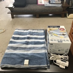 O2402-022 ZEPEAL 電気掛敷毛布 縦188cm×横...