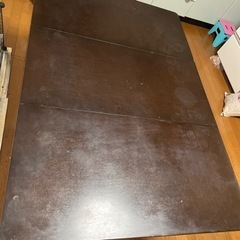 【取引予定者決定】折りたたみテーブル+椅子4脚セットの画像