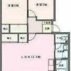 ★綺麗な2LDK・初期費用9万円～！敷金&礼金0ヶ月！フリーレン...