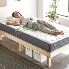 【お譲り先決まりました】【美品・無料で差し上げます】　マットレス...