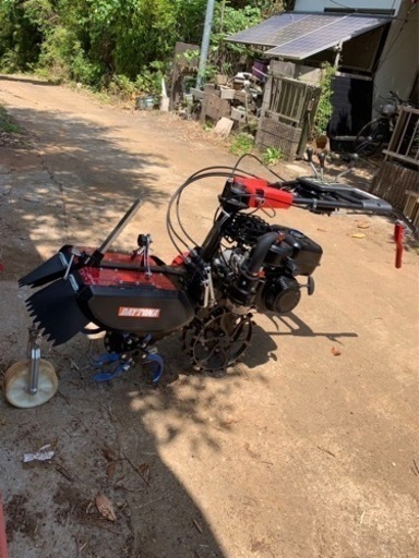 管理機　土寄せ　10馬力