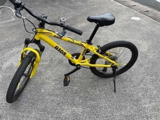 美品！室内保管、GIOS GENOVA 20インチ　イエロー
