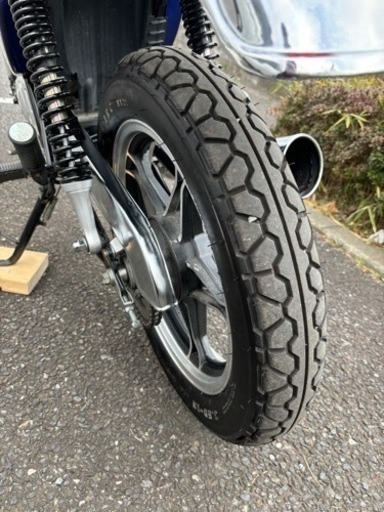 スズキGN125H カスタム原付2種白/青125cc (K・B・S) 龍ケ崎のスズキの
