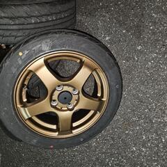 ファイナリスト14インチ 5.5j+45 4H 100
ファイナリスト595 165/55R14の画像