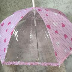【０円】　女の子用　傘　55cm子供用　適応身長120〜140cmの画像