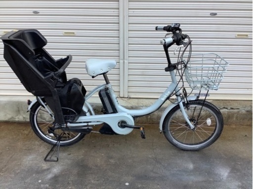 299  ブリヂストン新機種電動アシスト自転車ビッケ20インチ ミズイロアルミボディー