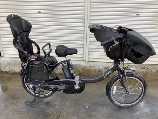 301  ヤマハ最新機種電動アシスト自転車PAS kiss20インチ　マッドブラックアルミ