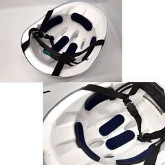 美品 DIC 自転車ヘルメット TS06V-II ホワイト プラスチック Lサイズ 60-63cm 2023年製 札幌市 平岸店の画像