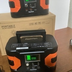 ㉔ポータブル電源中古修理品ジャンクFlashFish EA150の画像