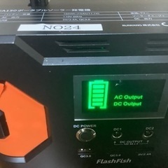 ㉔ポータブル電源中古修理品ジャンクFlashFish EA150の画像
