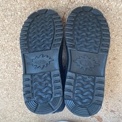 【お取引中】ブーツ　20センチ　ネイビーの画像