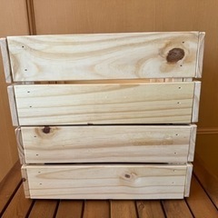 IKEA KNAGGLIG イケア　クナッグリグ ボックス, パイン材, 23x31x15 cmの画像