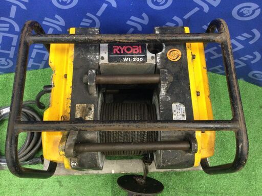 【エコツール 知立店】〇RYOBI/リョービ リモコンウィンチ200kg WI-200   ITA3K31TM7X8【愛知県/知立市/工具】