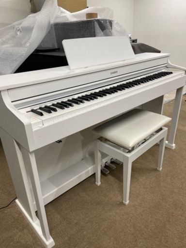 2021年製　美品❗️カシオ CASIO AP-470 WE ホワイトウッド調 電子ピアノ  