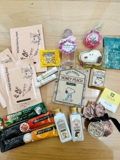 入浴剤とコーヒーセット 交渉中