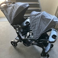 【値下げ交渉OK】ジョイー　二人乗りベビーカー Joieジョイー二人乗りベビーカー エヴァライトデュオ 双子ベビーカー