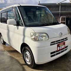 タント 7.9万キロ 左側スライドドア キーレス 車検2年付【支...