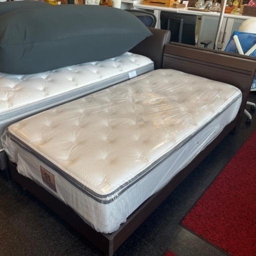 【モデルルーム展示品】 Sealy シーリー マットレス シングルベッド ベッドフレーム