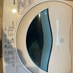 【お譲り先決定しました】東芝　洗濯機5Kgの画像