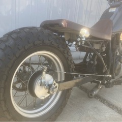 値下！ TW200 ロンスイ&リジットカスタム ベース車輌 交換OK！の画像