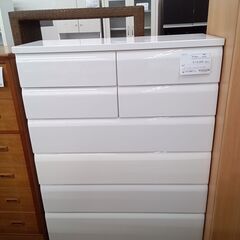 ★ジモティ割あり★ NITORI チェスト ホワイト H1387...