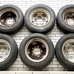 三菱　キャンター　17.5インチ　6本の画像