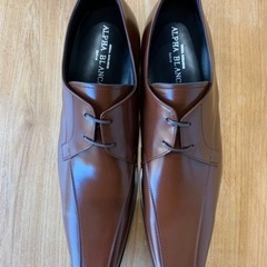【受渡完了】メンズフォーマル革靴27.0茶の画像