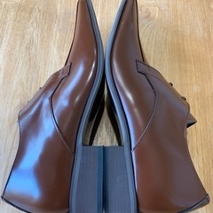 【受渡完了】メンズフォーマル革靴27.0茶の画像