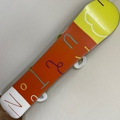 スノボー板、ビンディングセットの画像