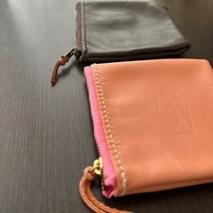 クロムレザー　小物入れ　2個まとめ売り