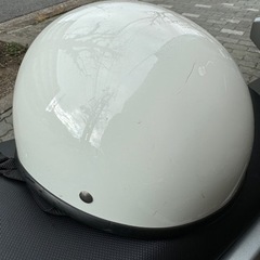 ヘルメット 白の画像