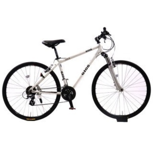 GIOS CELE 430mm 2008年モデル クロスバイク 白 700c×28c 3×8 24段