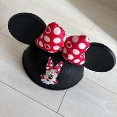 ディズニー　ミニーちゃん　ぼうしの画像