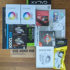 ゲーミングPC/Ryzen7-5800X3D/RTX4070Ti/Win10Proの画像