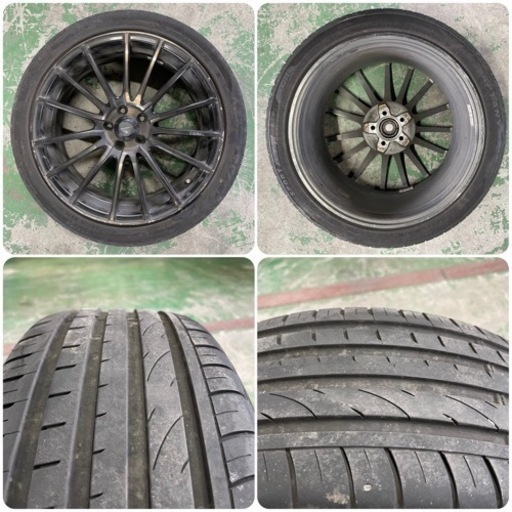 タイヤ(215/45R18)ホイール(Weds Sport 5x100)セット