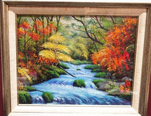 油絵　靜物 肉筆サインあり ☆大人気商品☆ 梅本杜丘(日本美術院院友) 直筆 肉筆日本画