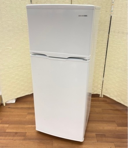 【2/3受け渡し予定あり】埼P◇ IRIS OHYAMA アイリスオーヤマ ノンフロン冷凍冷蔵庫 AF118-W 2020年製 118L ホワイト 冷蔵90L/冷凍28L