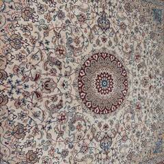 トルコ絨毯 ウール100％ 赤系 240×240