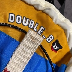 ミキハウス DOUBLE B リュックの画像