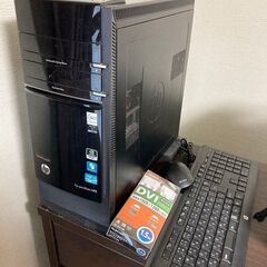 HP PAVILION HPE h8-1180jp Corei7-2600 MS16GB SSD256GB+HDD1TBの画像