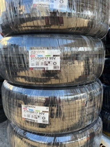 215/50R17ヨコハマタイヤADVAN dB v552 4本 新品