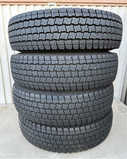 グッドイヤー　アイスナビ　スタッドレス　4本セット　145R12 2019年製　溝有り