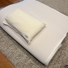 ¥25,000トゥルースリーパー低反発マットレス5cm枕セットの画像