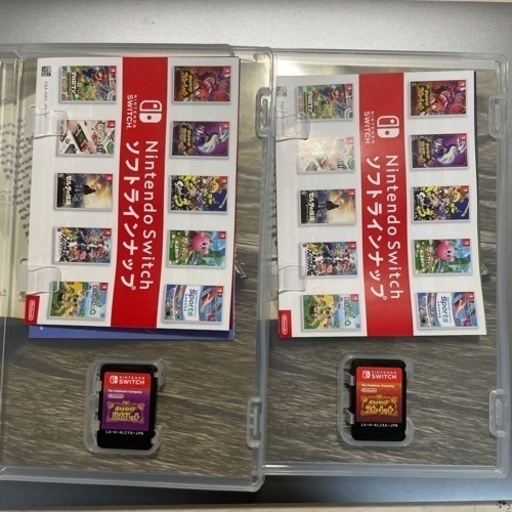 【美品】ポケットモンスター バイオレットスカーレット2本セット
