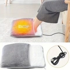 【新品・未使用】電気ウォーマー加熱パッド　多目的足加温　 ライト...